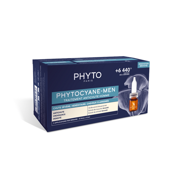 PHYTOCYANE MEN - Tretman protiv opadanja kose za muškarce 12x3.5ml