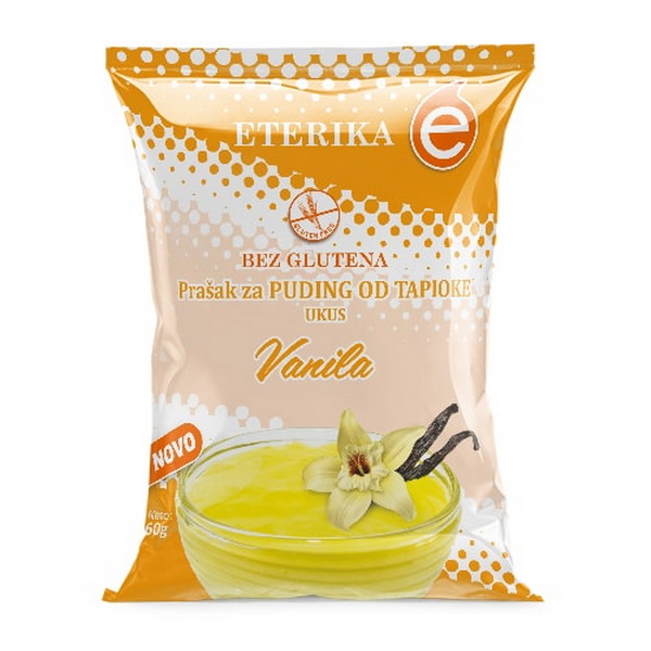 Puding od tapioke vanila - Bez glutena 60g ETERIKA