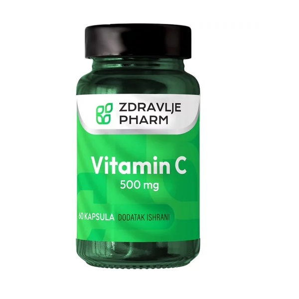Vitamin C 500 mg 60cps Zdravlje Pharm