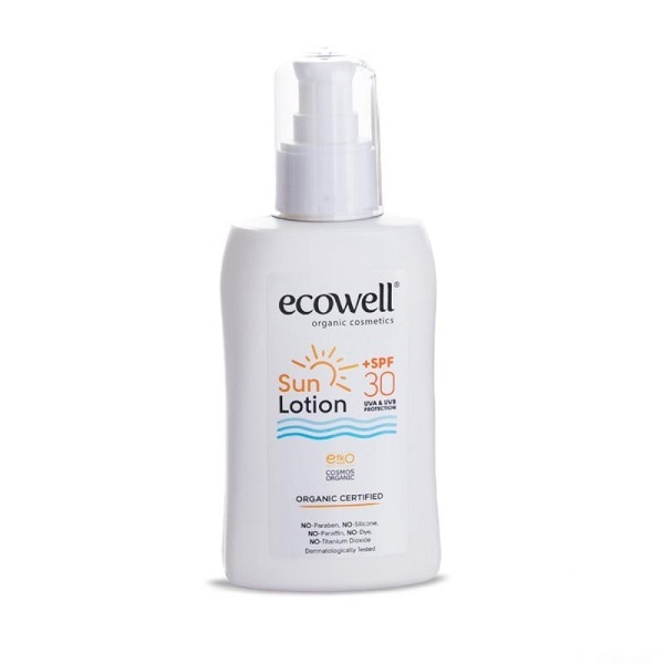 ECOWELL organski losion za sunčanje SPF 30 150ml