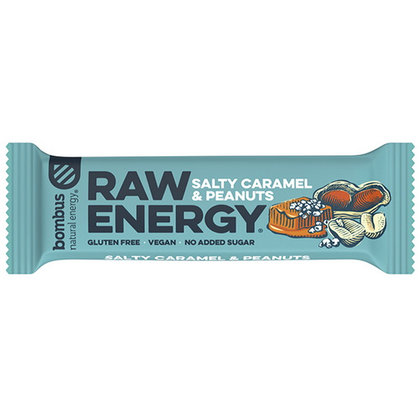 Raw Energy slana Karamela - Kikiriki 50g Bombus