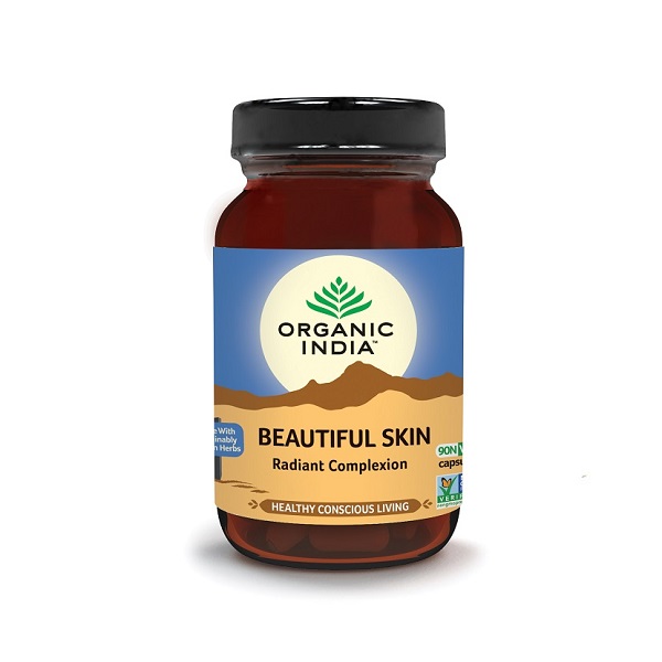 Beautiful skin vegan organski suplement 90 kapsula Organic India
