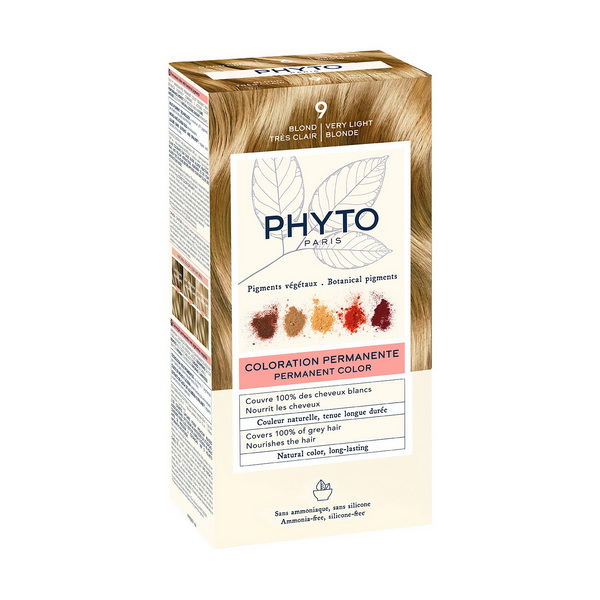 PHYTOCOLOR 9 BLOND TRÈS CLAIR - VERY LIGHT BLONDE