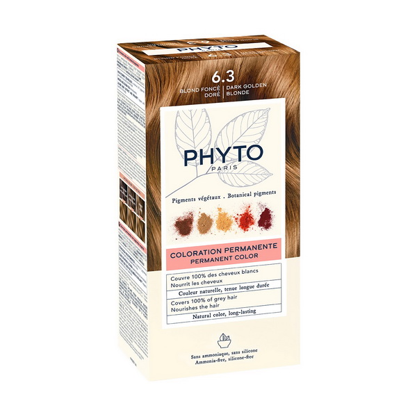 PHYTOCOLOR 6.3 BLOND FONCÉ DORE - DARK GOLDEN BLONDE