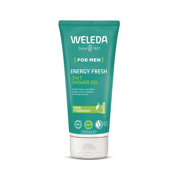 Weleda osvežavajući tuš gel za muškarce 3u1 200ml