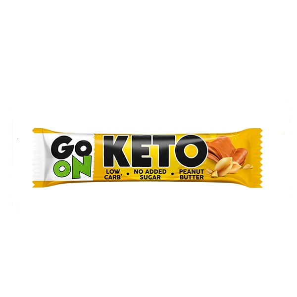 GO ON Keto bar dezert kikiriki i čia semenke 50g