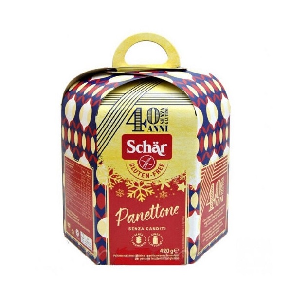 Schar Panettone - Novogodišnji hleb bez glutena 420g 