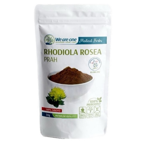 Rhodiola prah organic 50g We Are One