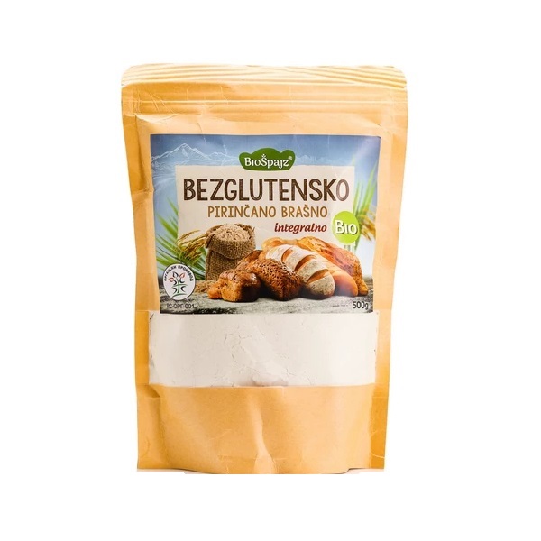 Pirinčano integralno brašno bez glutena BIO  500g Bio Špajz