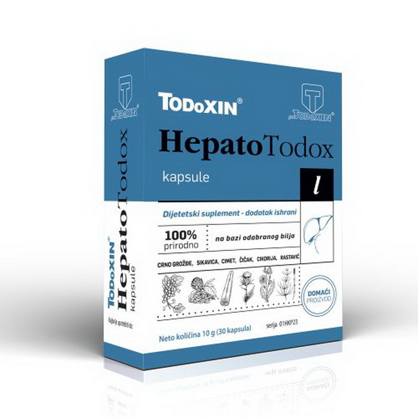 HEPATOTODOX kapsule 30 kom 