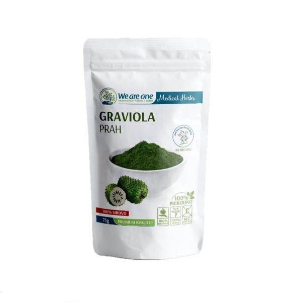 Graviola prah organic 75g We Are One