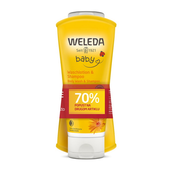 Weleda PROMO - Šampon i gel od nevena 200mlx2    