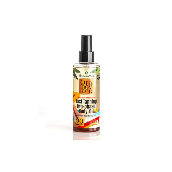 Hedera Vita SUN Dvofazno ulje za sunčanje sa uljem oraha 200ml