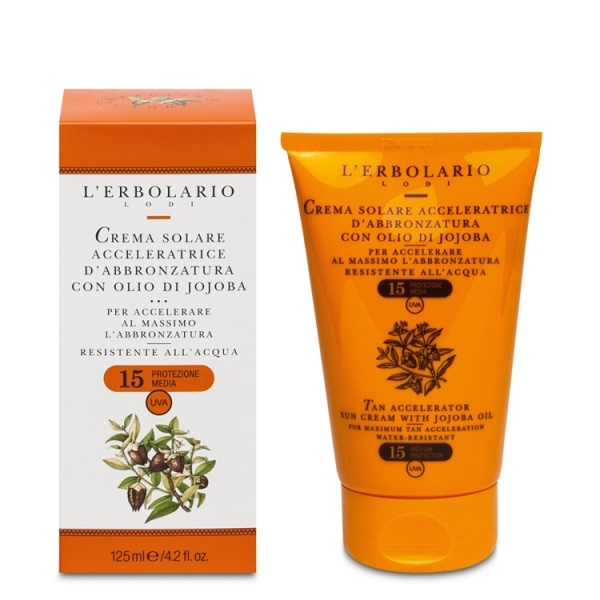  L'ERBOLARIO SUN KREMA ZA BRZO TAMNJENJE SPF15 125 ML
