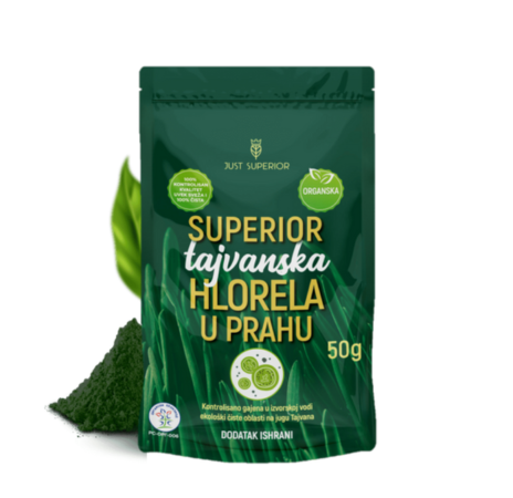 Tajvanska organska hlorela u prahu 50gJ ust Superior 
