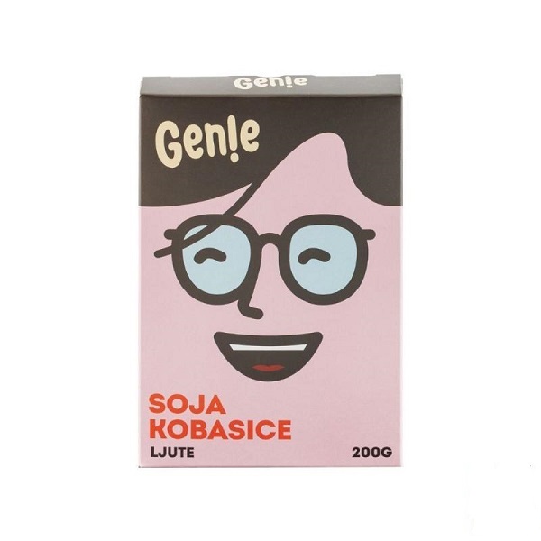 Genie Soja kobasice ljute 200g Macrobiotic prom