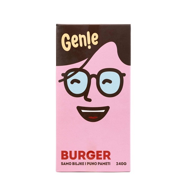  Genie Burger 240g Macrobiotic Prom