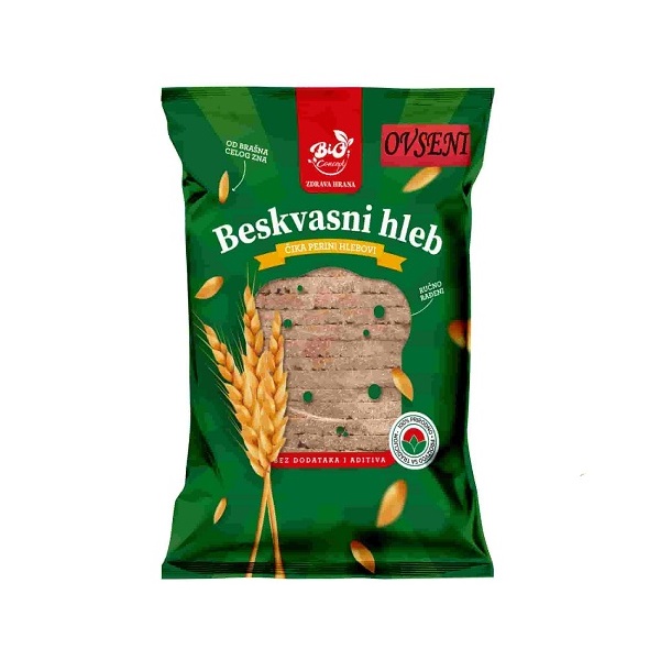 Ovseni beskvasni hleb 400g Bio Concept