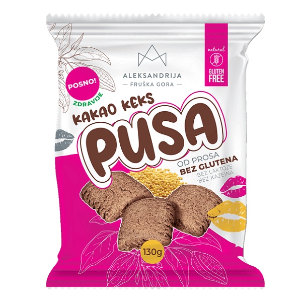 Pusa bezglutenski kakao proizvod sa prosom 130g