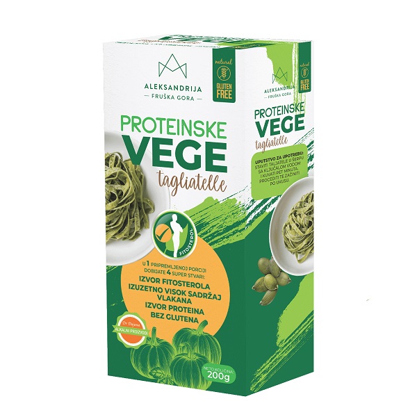 Proteinske vege taljatele bez glutena 200g Aleksandrija