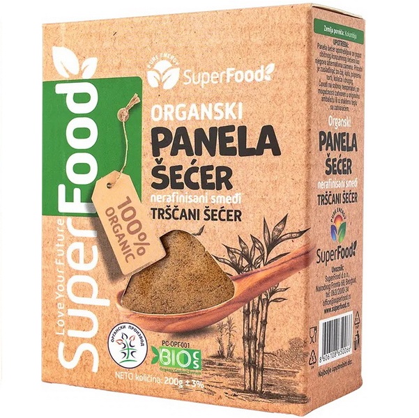 Panela šećer organski 200g SUPER FOOD