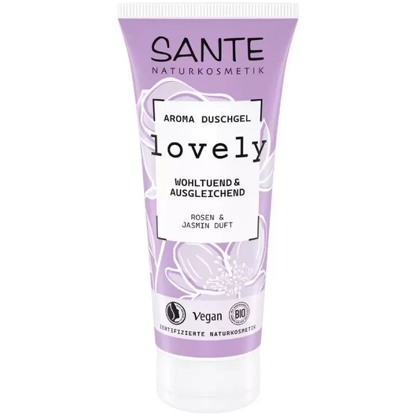 Sante Lovely Aroma gel za tuširanje - Ruža i jasmin 200ml