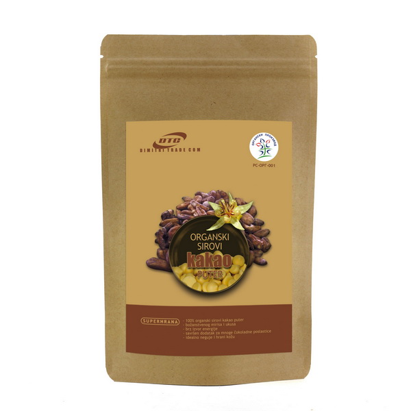 Organski sirovi kakao puter 100g DTC