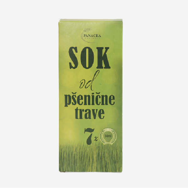 Sok od pšenične trave  zamrznut 30 ML 7/1 PANACEA Naturale