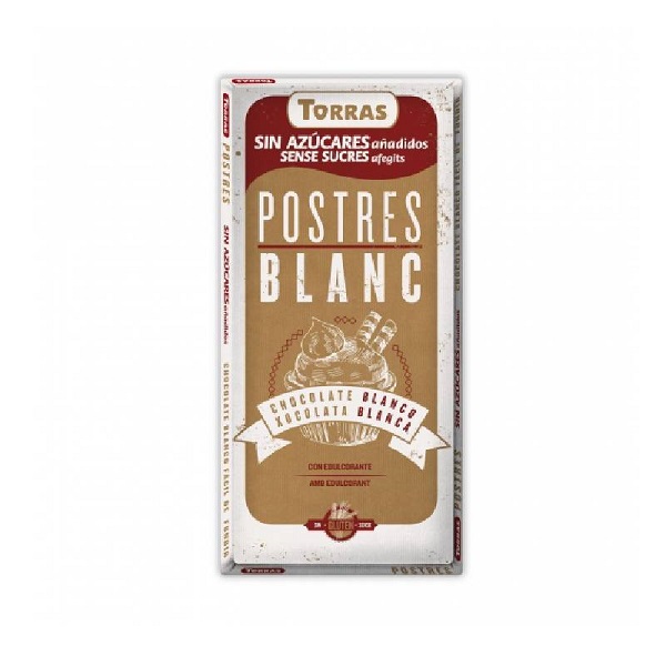 Bela čokolada za kuvanje  bez šećera i glutena 200g Torras