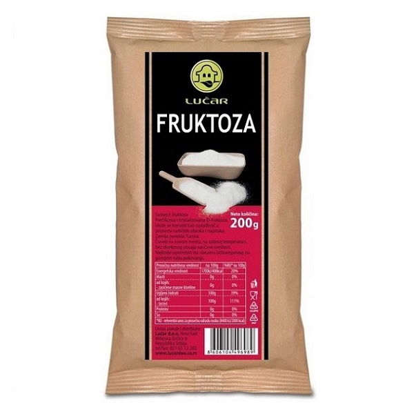 Fruktoza 200g Lučar