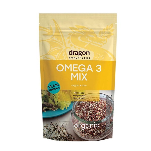 Omega 3 Mix organski  200g Dragon Superfoods 