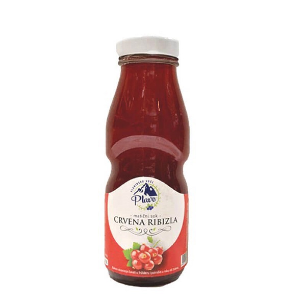 Matični sok od crvene  ribizle 200ml  Plavo 