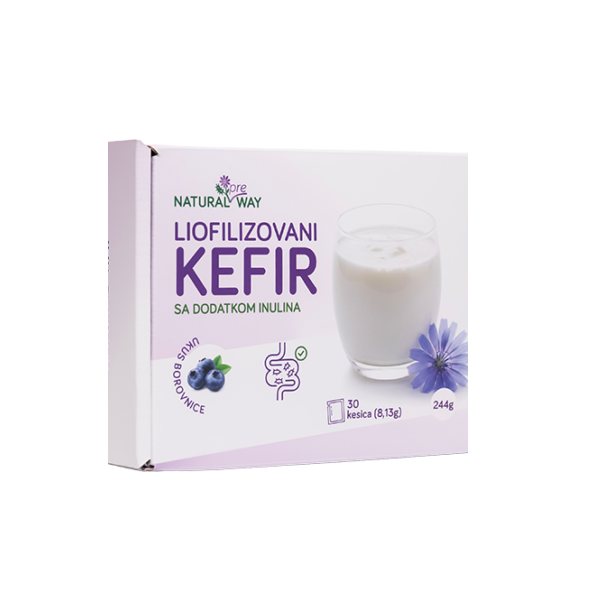 Kefir liofilizovani sa inulinom 30kesica Natural  Way