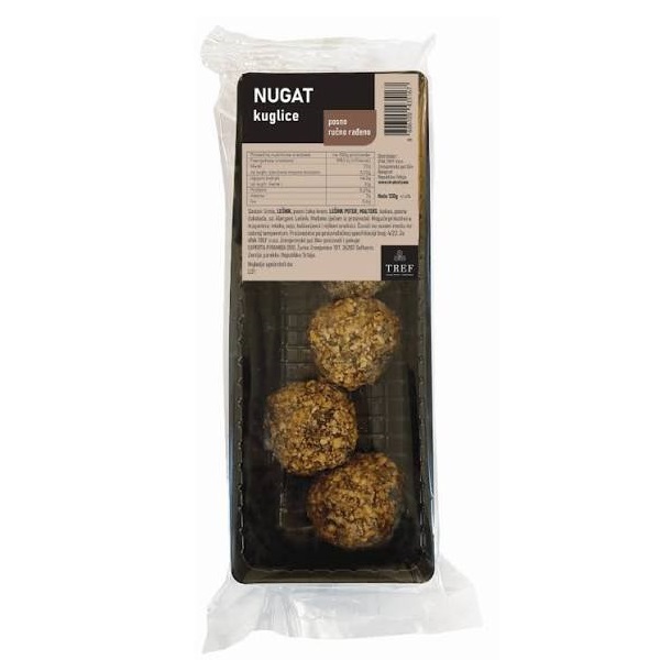 Nugat kuglice 120g TREF 