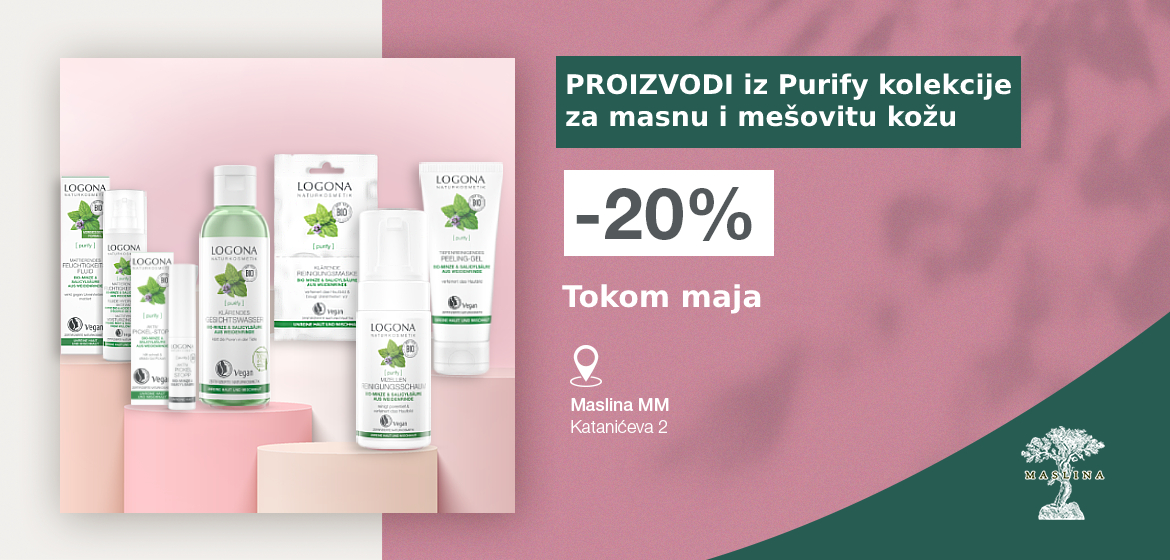 LOGONA NEGA MASNE I MEŠOVITE KOŽE LICA  -20% POPUSTA 