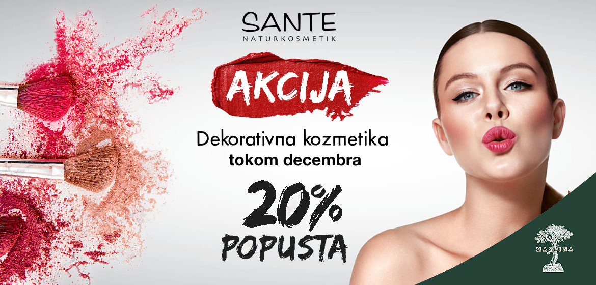 SANTE DEKORATIVNA KOZMETIKA AKCIJA -20%