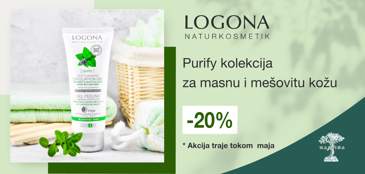 LOGONA NEGA MASNE I MEŠOVITE KOŽE LICA -20% POPUSTA