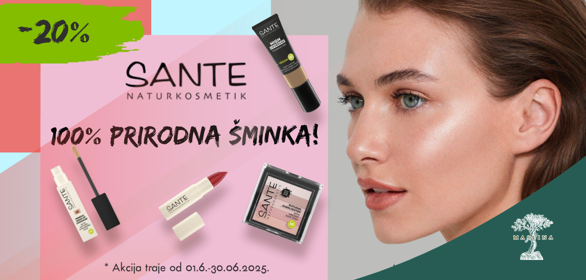 SANTE DEKORATIVNA KOZMETIKA -20%