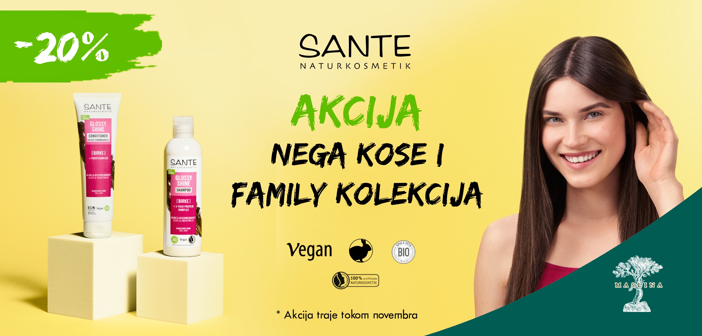 SANTE NEGA KOSE - 20%