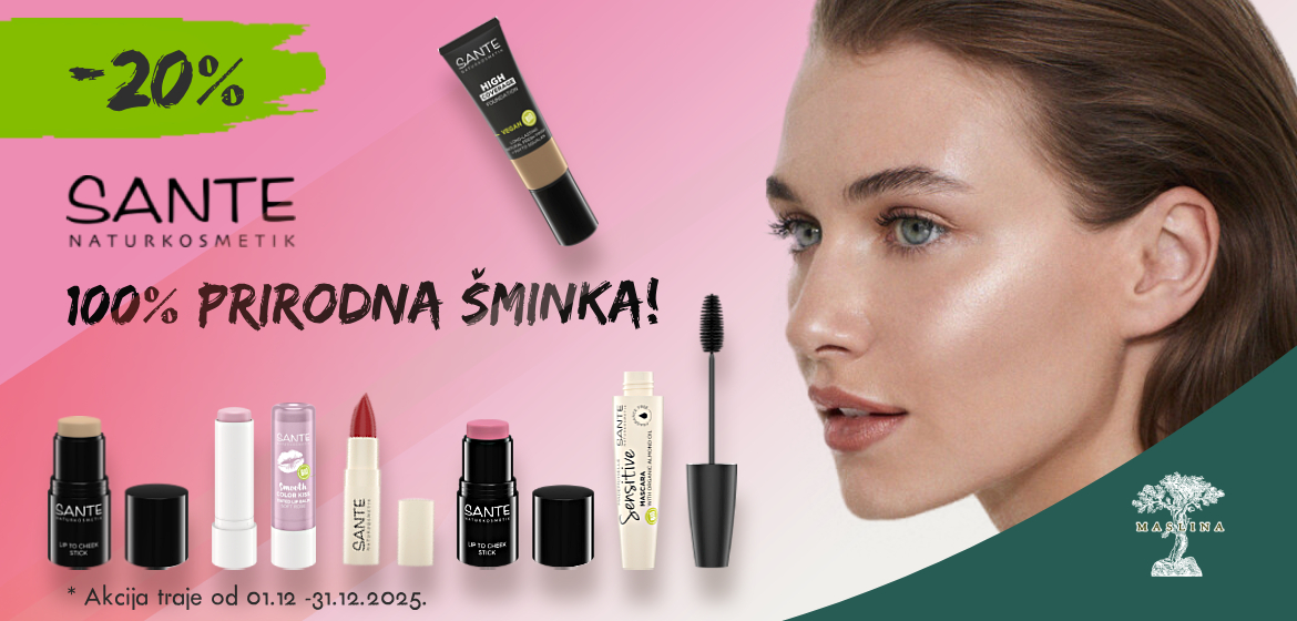 SANTE DEKORATIVNA KOZMETIKA - 20%