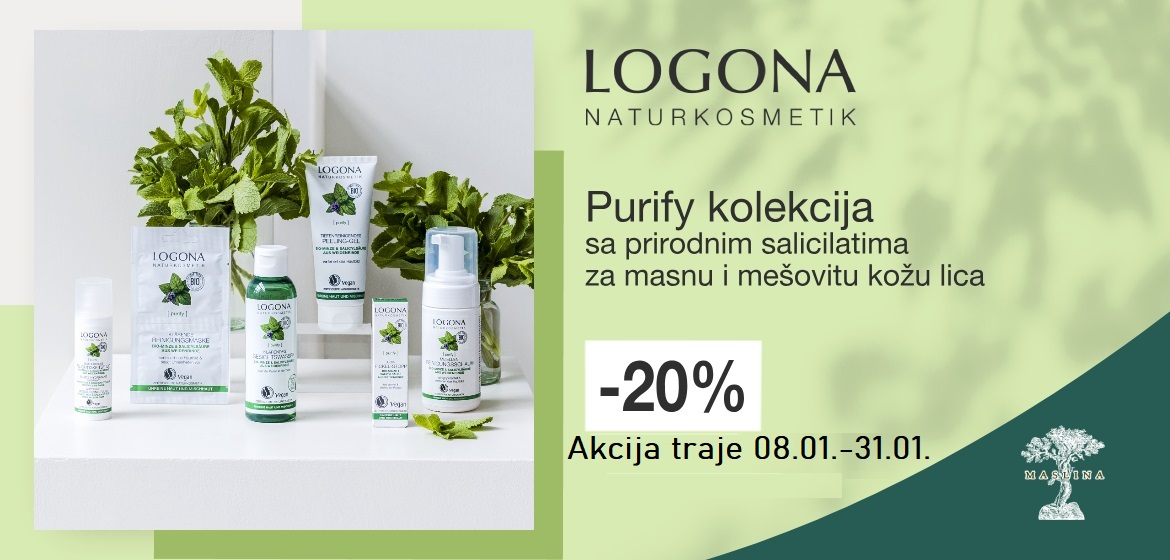 LOGONA NEGA MASNE I MEŠOVITE KOŽE LICA -20% POPUSTA
