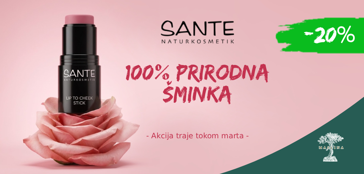 SANTE DEKORATIVNA KOZMETIKA - 20%