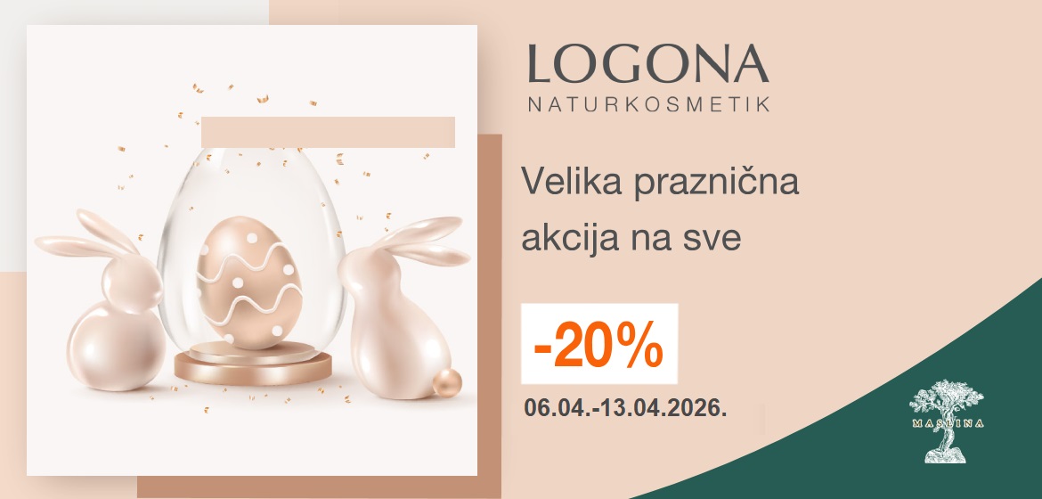 LOGONA PRAZNIČNA AKCIJA -20% CEO ASORTIMAN