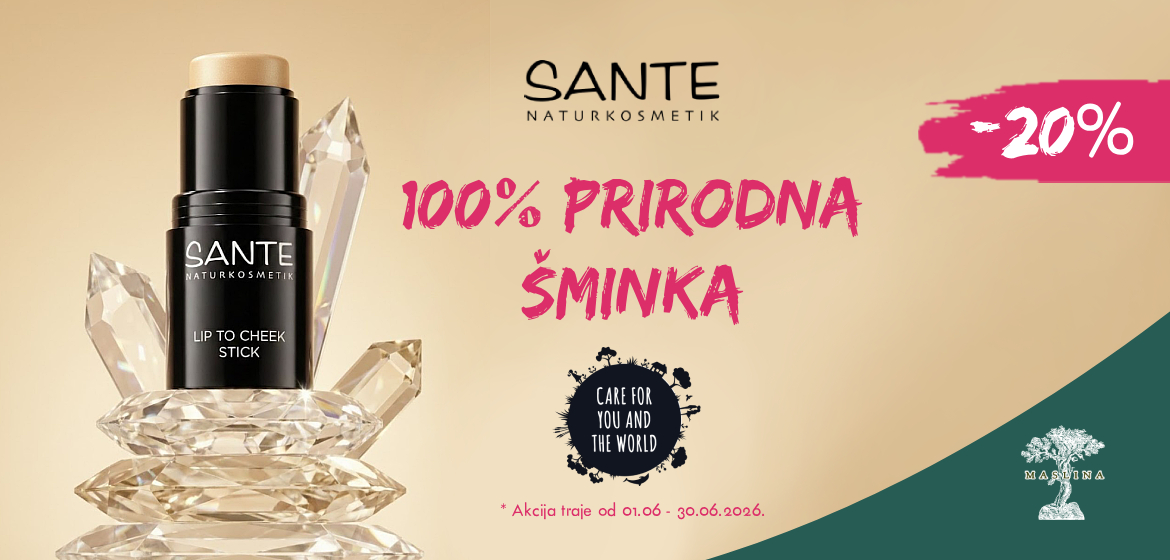 SANTE DEKORATIVNA KOZMETIKA - 20%