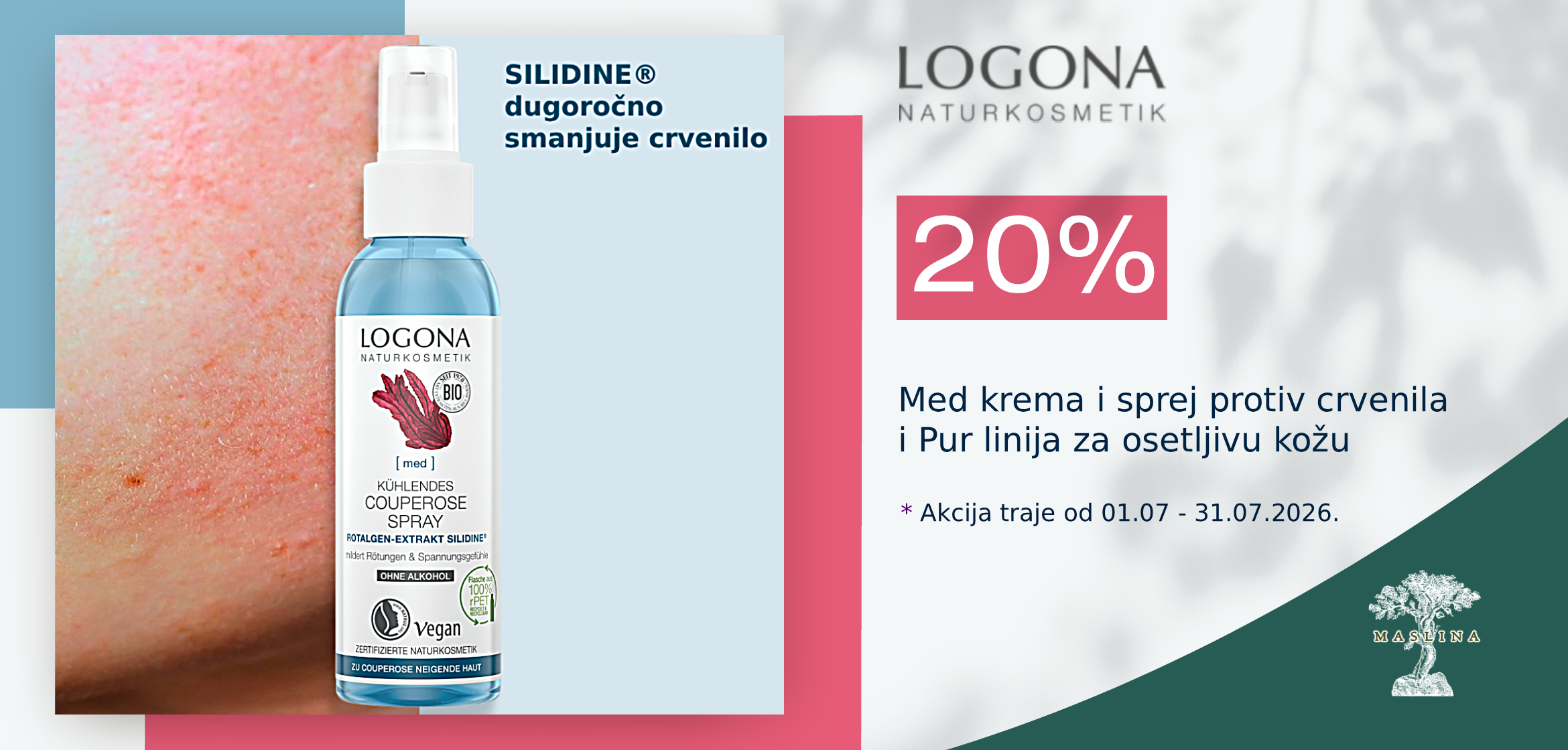 LOGONA NEGA OSETLJIVE KOŽE PUR I MED LINIJA