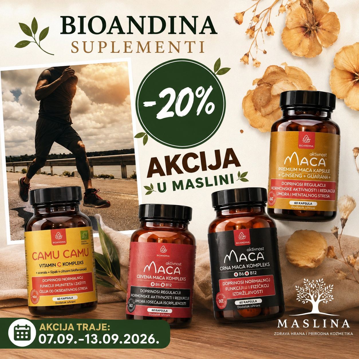 BIOANDINA SUPLEMENTI POPUST -20%
