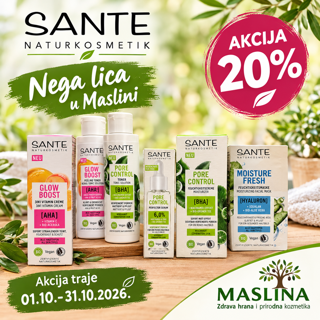 SANTE NEGA LICA AKCIJA -20%