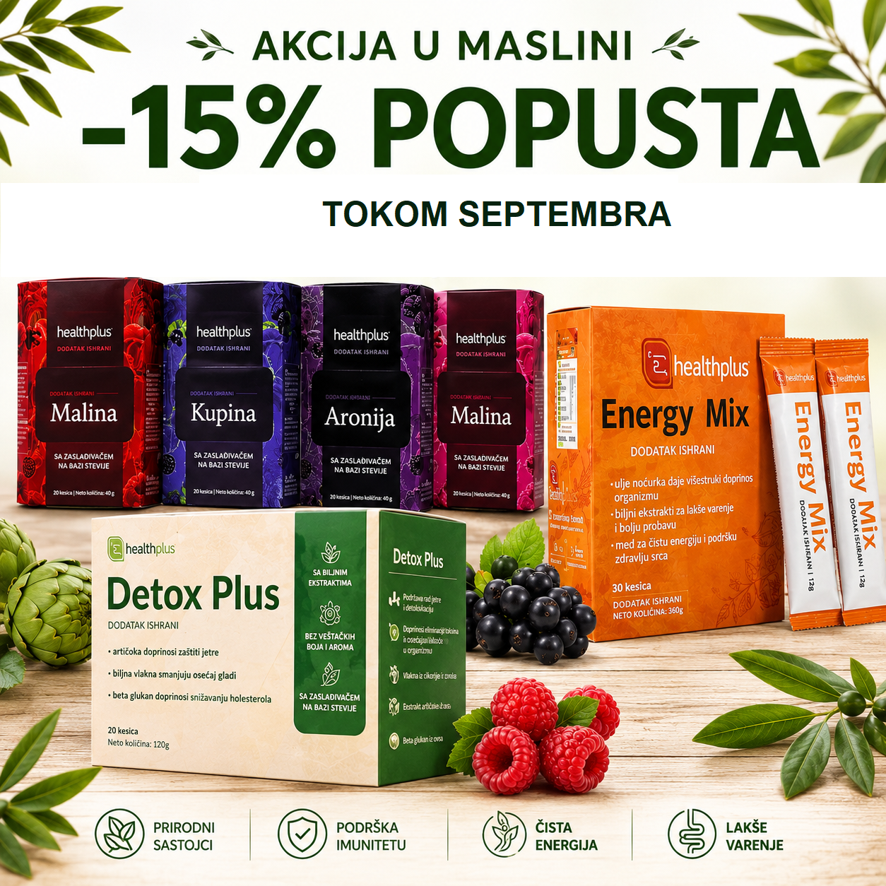 INVENTA VITA PRAH VOĆA I POVRĆA POPUST -15%